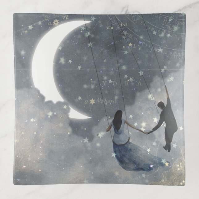 Celestial Love Trinket Tray (Front)