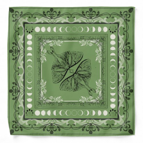 Celestial Luna Moth  Bandana