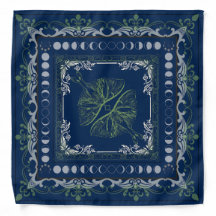 Celestial Luna Moth Navy