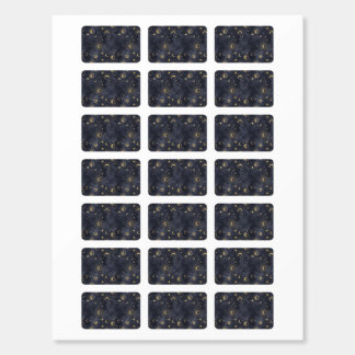 Celestial, magical abstract night sky pattern matc matchboxes