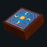 Celestial Mandala Wooden Keepsake Box<br><div class="desc">Keep your precious items safe in one of our amazing keepsake box designs!</div>