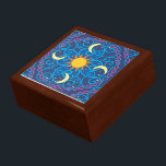 Celestial Mandala Wooden Keepsake Box<br><div class="desc">Keep your precious items safe in one of our amazing keepsake box designs!</div>