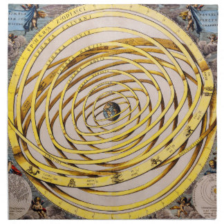 Celestial Map Andres Celarius Napkin