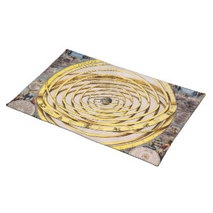 Celestial Map Andres Celarius Placemat