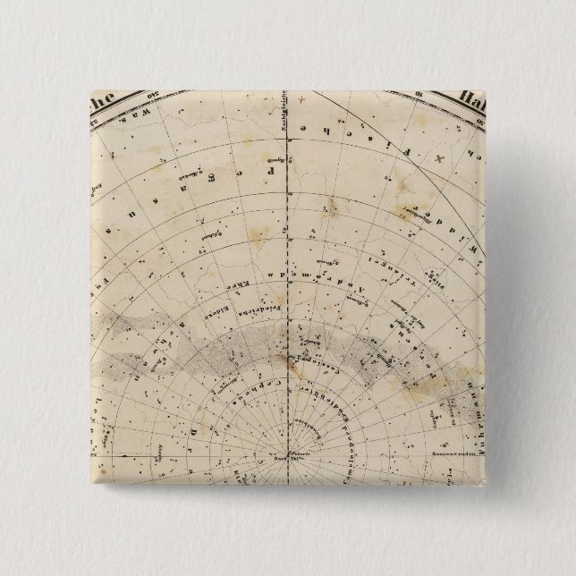 Celestial map button (Front)