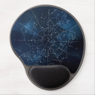 Celestial Map Gel Mouse Pad