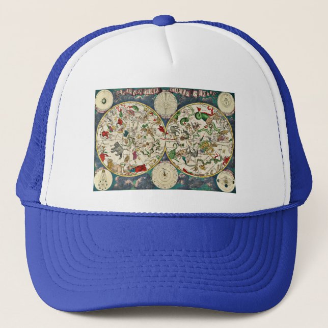 CELESTIAL MAP hat (Front)