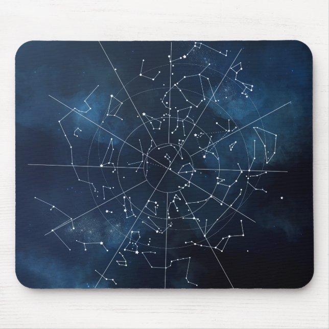 Celestial Map Mouse Pad (Front)