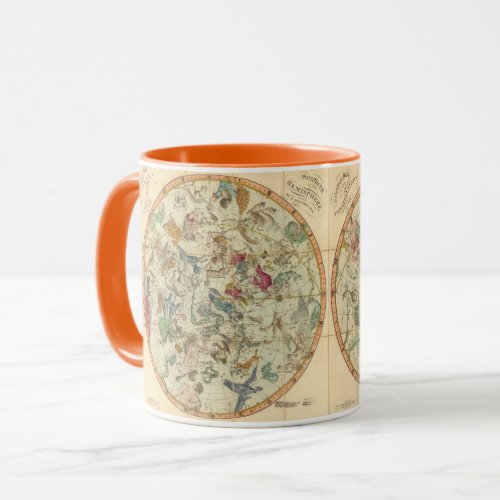 Celestial Map Of The Constellations Mug