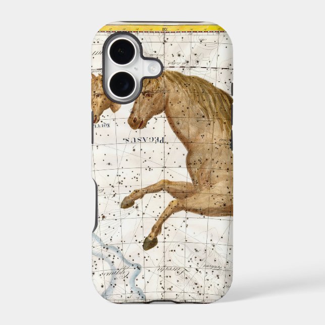 Celestial Map Pegasus Iphone Case (Back)