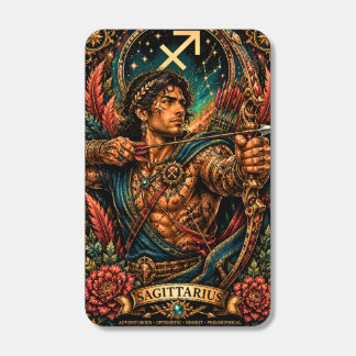 Celestial Masculine Zodiac Sagittarius design Matchboxes