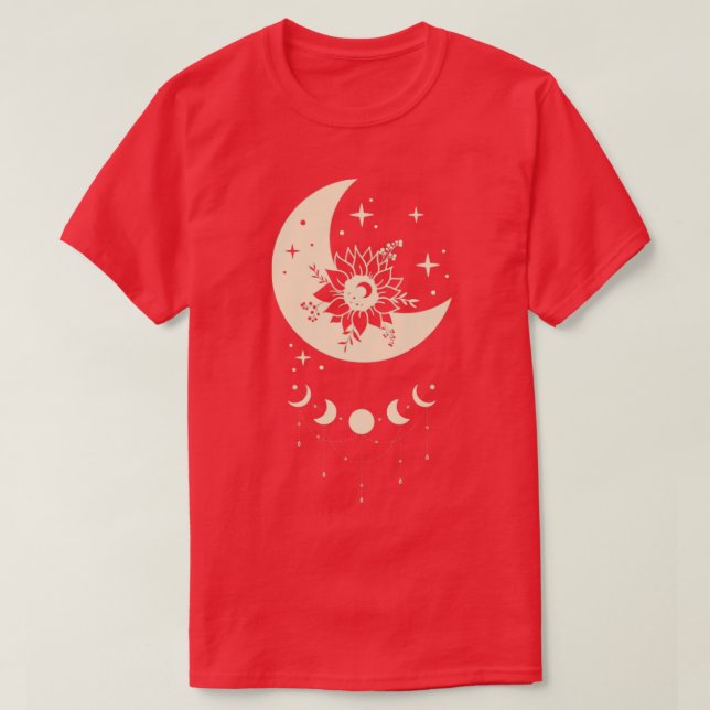 Celestial Moon1 T-Shirt (Design Front)