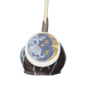 Celestial Moon and Stars Cake Pop (Front)