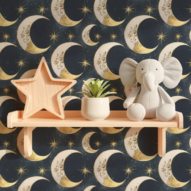 Celestial Moon and Stars Wallpaper (Creator Uploaded)