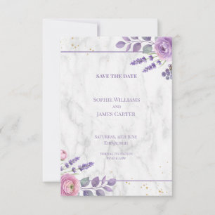 Celestial Moon and Stars Wedding Save the Date