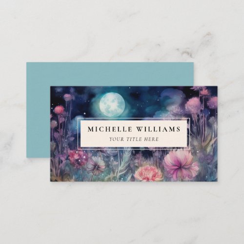 Celestial Moon Business Card