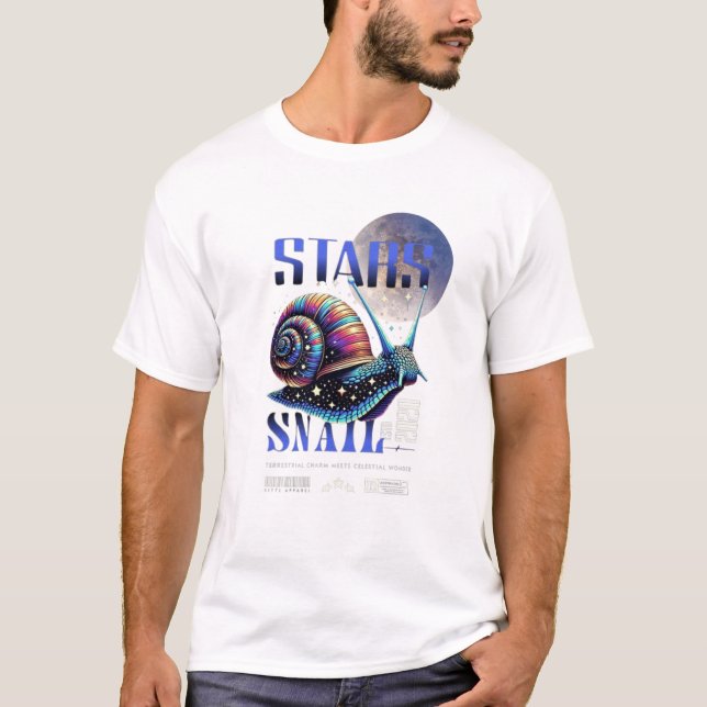 Celestial Moon Graphic T-shirt  (Front)