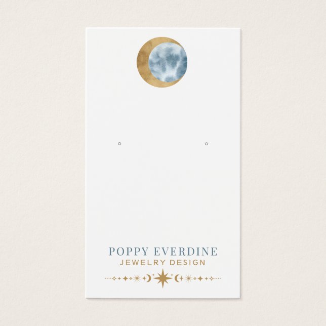 Celestial Moon Jewelry Designer Jewelry Display (Front)