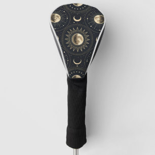 Celestial Moon Phase (4) Golf Head Cover