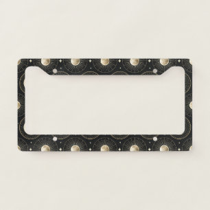 Celestial Moon Phase (5) License Plate Frame