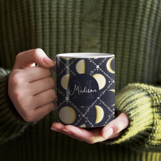 Celestial Moon Phases Pattern