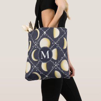 Celestial Moon Phases Pattern