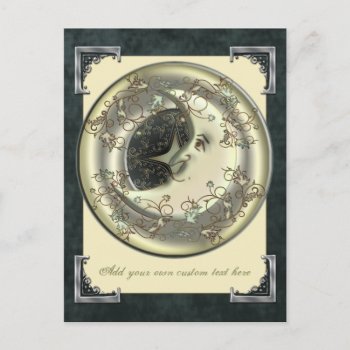Celestial Moon Postcard by EarthMagickGifts at Zazzle
