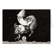 Celestial Moon Sky Universe God Night Illustration (Front Horizontal)