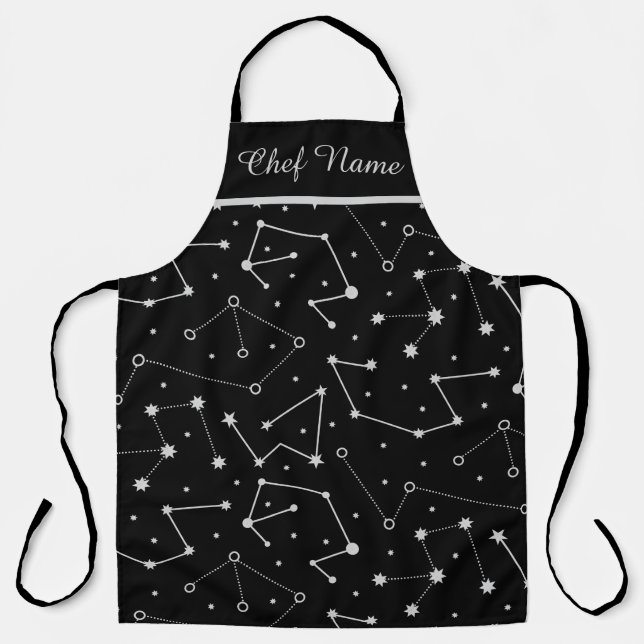 Celestial Moon Theme  Apron (Front)