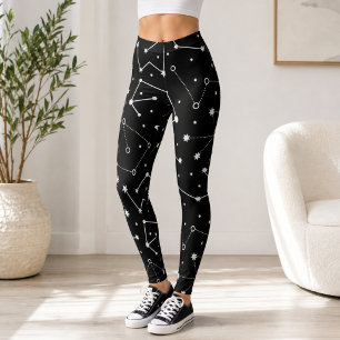 Celestial Moon Theme Leggings