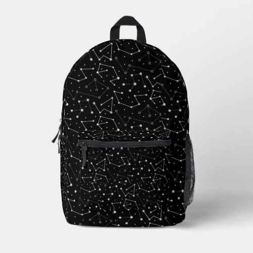 Celestial Moon Theme  Printed Backpack