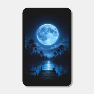 Celestial Moonlit Forest Reflection Aesthetic Matchboxes