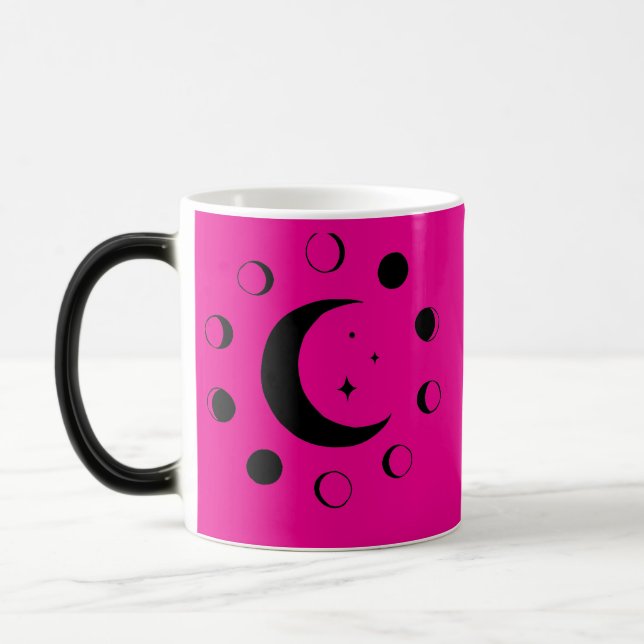 Celestial morning star pink color morph mug  (Left)