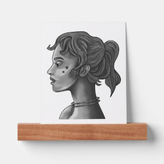 Celestial Muse Minimalist Wall Art Print Picture Ledge