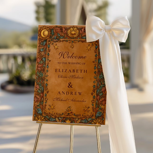 Celestial Mystic Baroque Wedding Foam Board (Creator Uploaded)