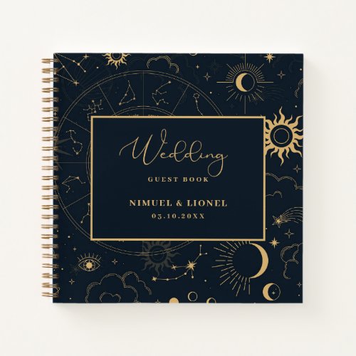 Celestial Mystical Elements Starsigns Guest book