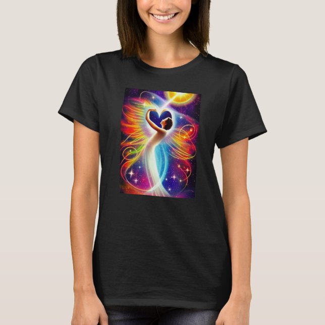 Celestial Mystical Love Aesthetic for Women T-Shirt (Front)
