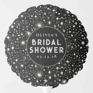 Celestial Mystical Starry Night Bridal Shower Balloon