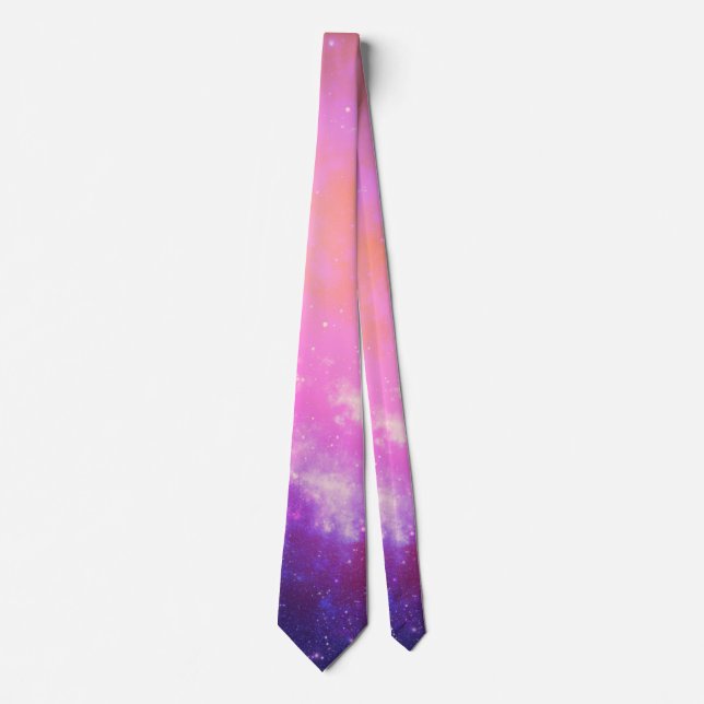 Celestial Nebula Gifts For Earthly Joy Neck Tie (Front)