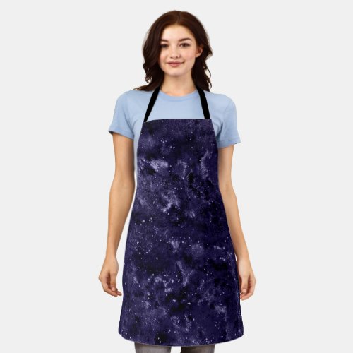 Celestial Nexus Galaxy Color Palette  Galaxy Apron