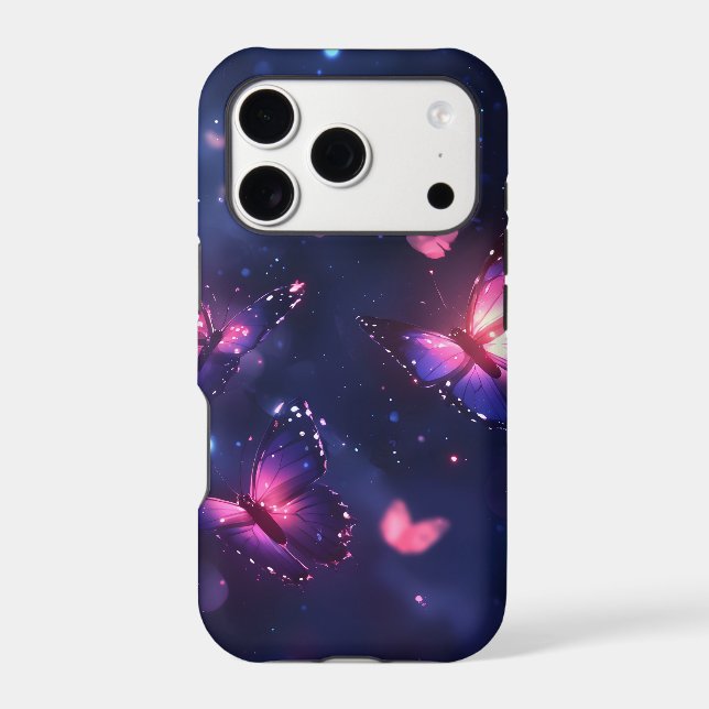 Celestial Night Butterfly Garden Case-Mate iPhone Case (Back)