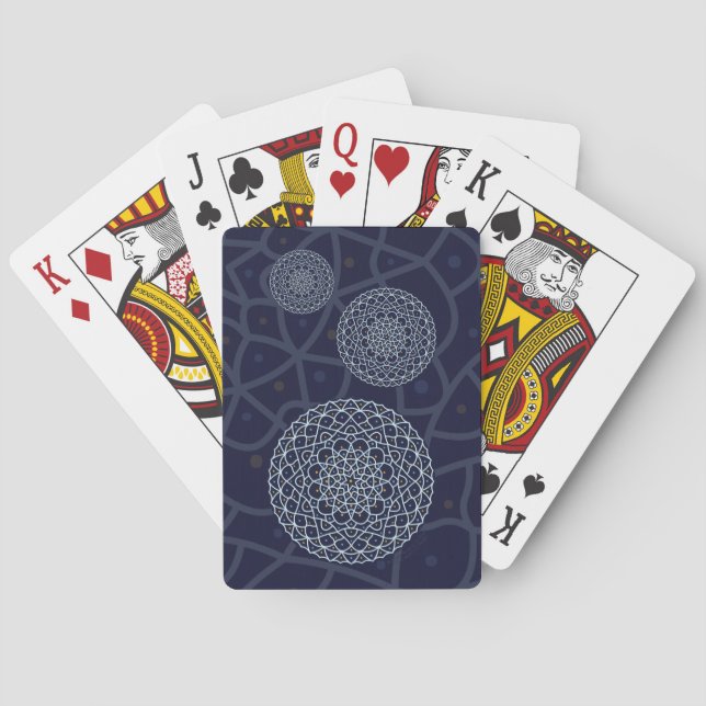 Celestial Night Classic Playing Cards (Back)