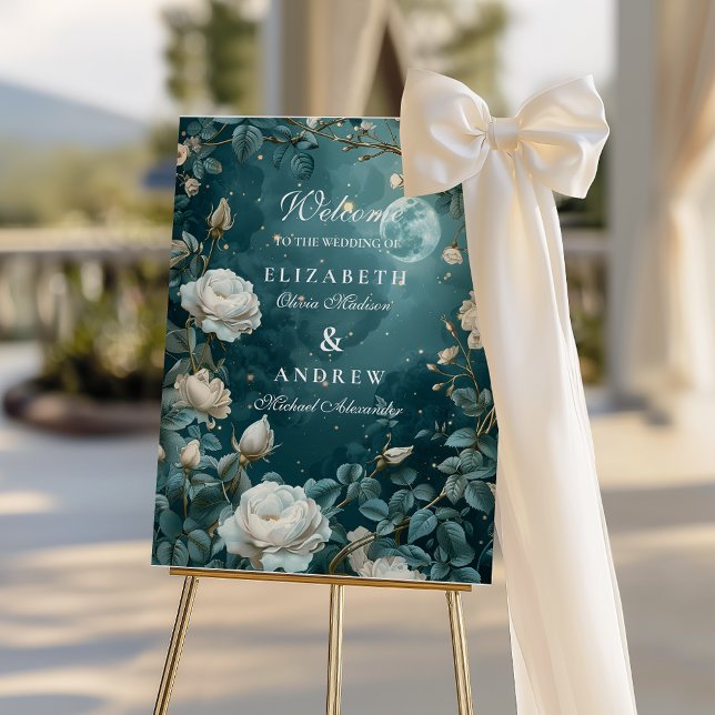 Celestial Night Garden Wedding Foam Board (Creator Uploaded)