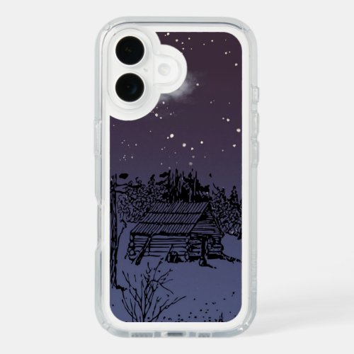 Celestial Night Sky Moon and Stars iPhone 16 Speck Case