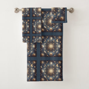 Celestial Night Sky Towel Set