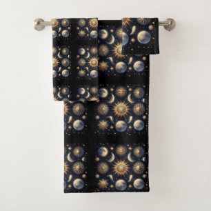 Celestial Night Sky Towel Set
