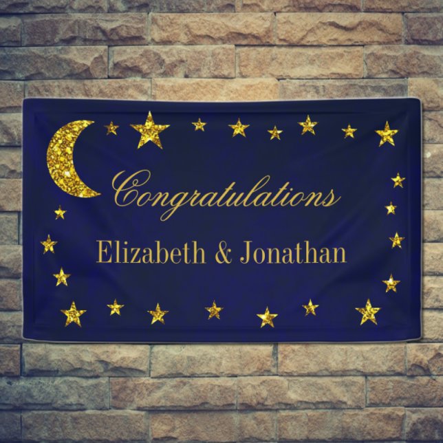 Celestial Night Sky Wedding Banner (Creator Uploaded)