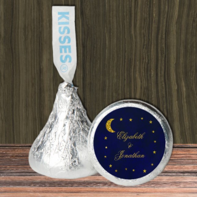 Celestial Night Sky Wedding Hershey®'s Kisses® (Creator Uploaded)