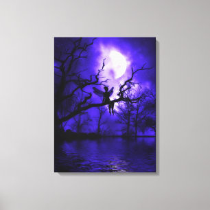 Celestial Night Wrapped Canvas Print