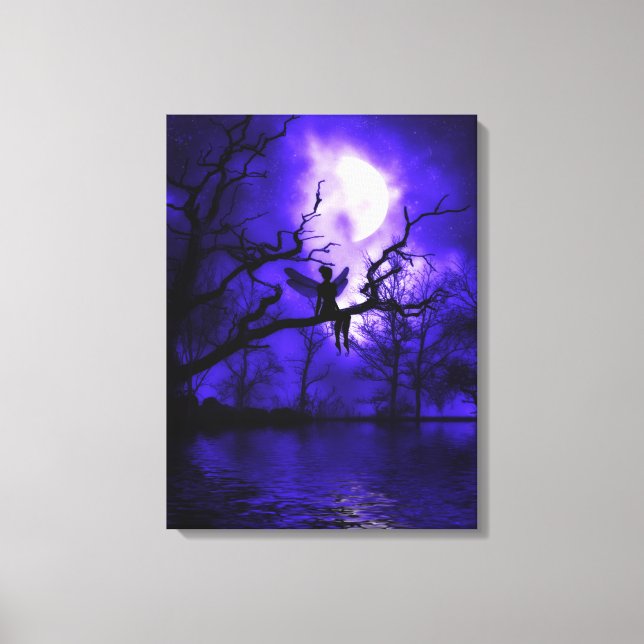 Celestial Night Wrapped Canvas Print (Front)